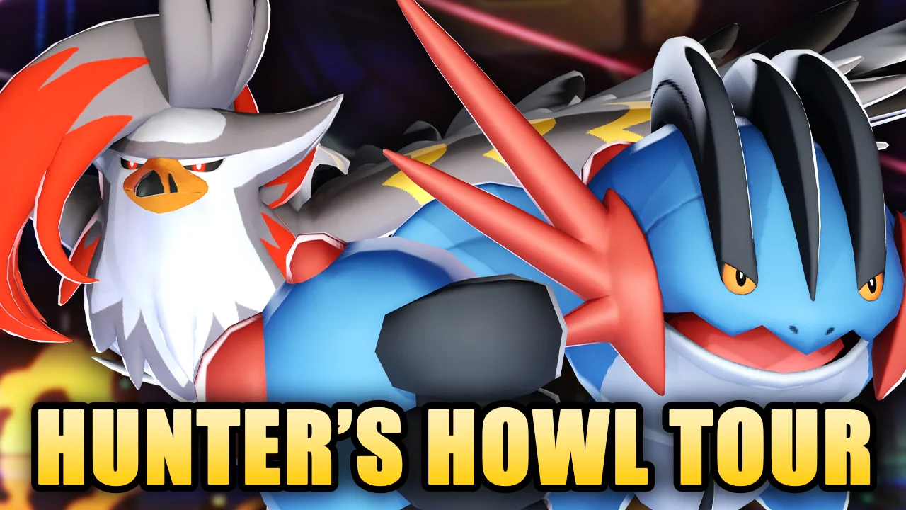 Hunter's Howl Pokémon Champions M-B Tour #1 logo